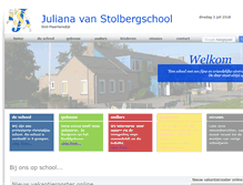 Tablet Screenshot of jvanstolbergschool.org